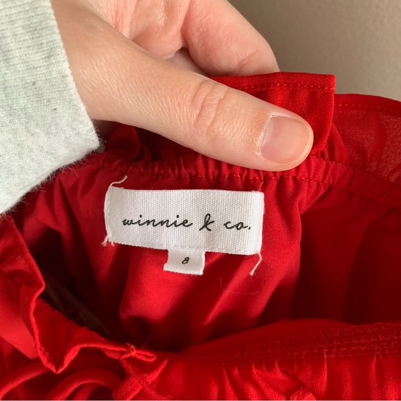 Puff Sleeve Crop Top - Picture 8 of 8